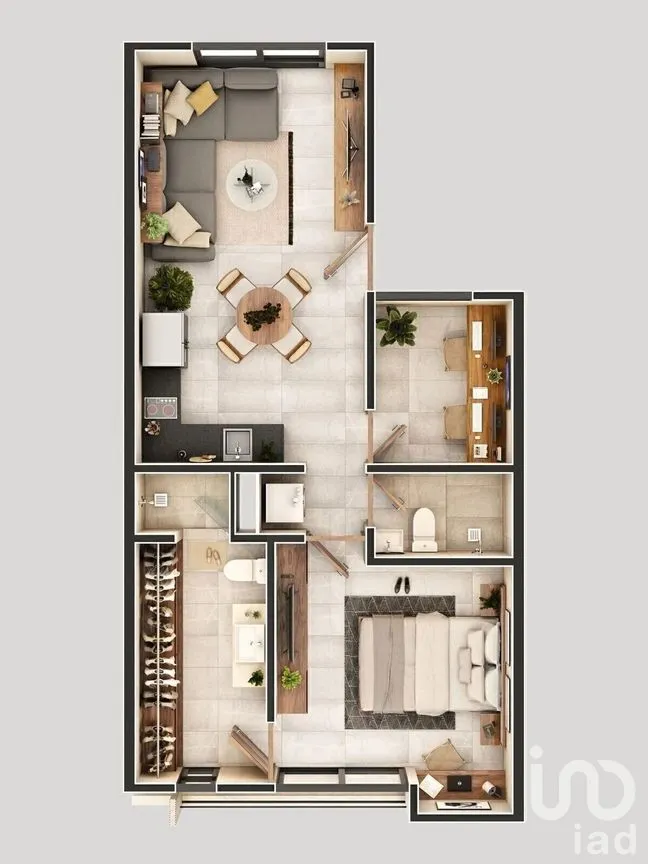 Departamento en Venta en Dzityá, Mérida, Yucatán | NEX-270762 | iad México | Foto 6 de 9