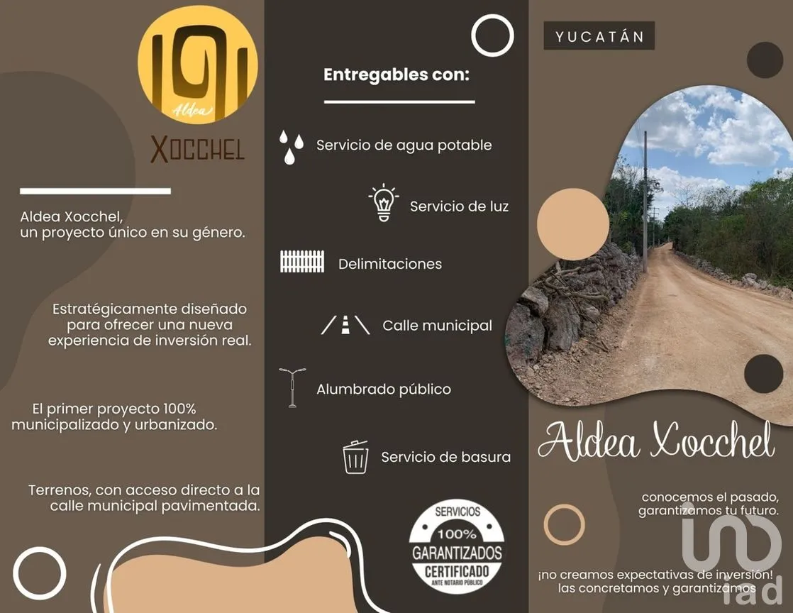 Terreno en Venta en Xocchel, Xocchel, Yucatán | NEX-270852 | iad México | Foto 1 de 16