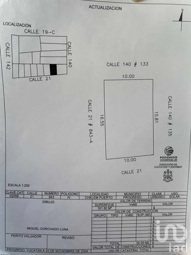Terreno en Venta en Chelem, Progreso, Yucatán | NEX-270857 | iad México | Foto 1 de 4