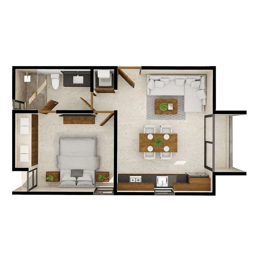 Departamento en Venta en Montes de Ame, Mérida, Yucatán | NEX-288032 | iad México | Foto 9 de 9