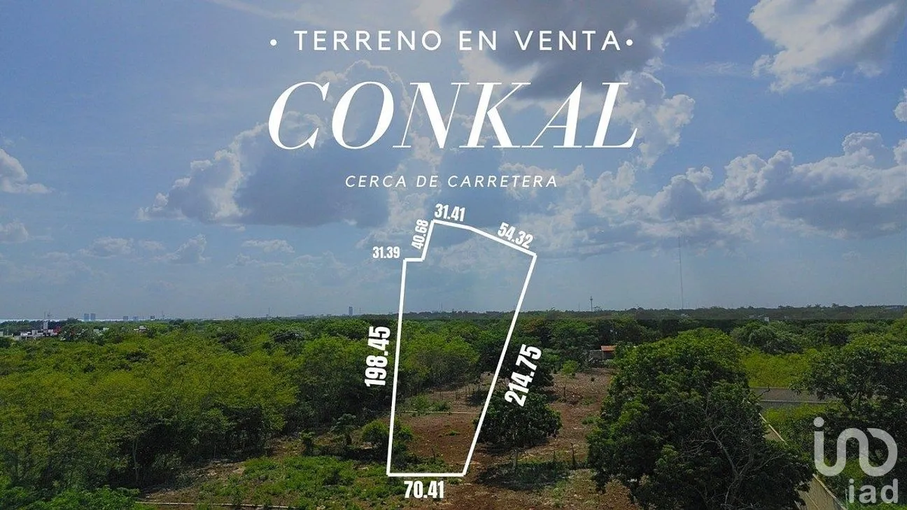 Terreno en Venta en Conkal, Conkal, Yucatán | NEX-291417 | iad México | Foto 1 de 10