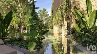 NEX-269159 - Departamento en Venta, con 2 recamaras, con 1 baño, con 109.89 m2 de construcción en Tulum Centro, CP 77760, Quintana Roo.