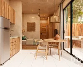 NEX-271427 - Departamento en Venta, con 2 recamaras, con 1 baño, con 87.89 m2 de construcción en Tulum Centro, CP 77760, Quintana Roo.