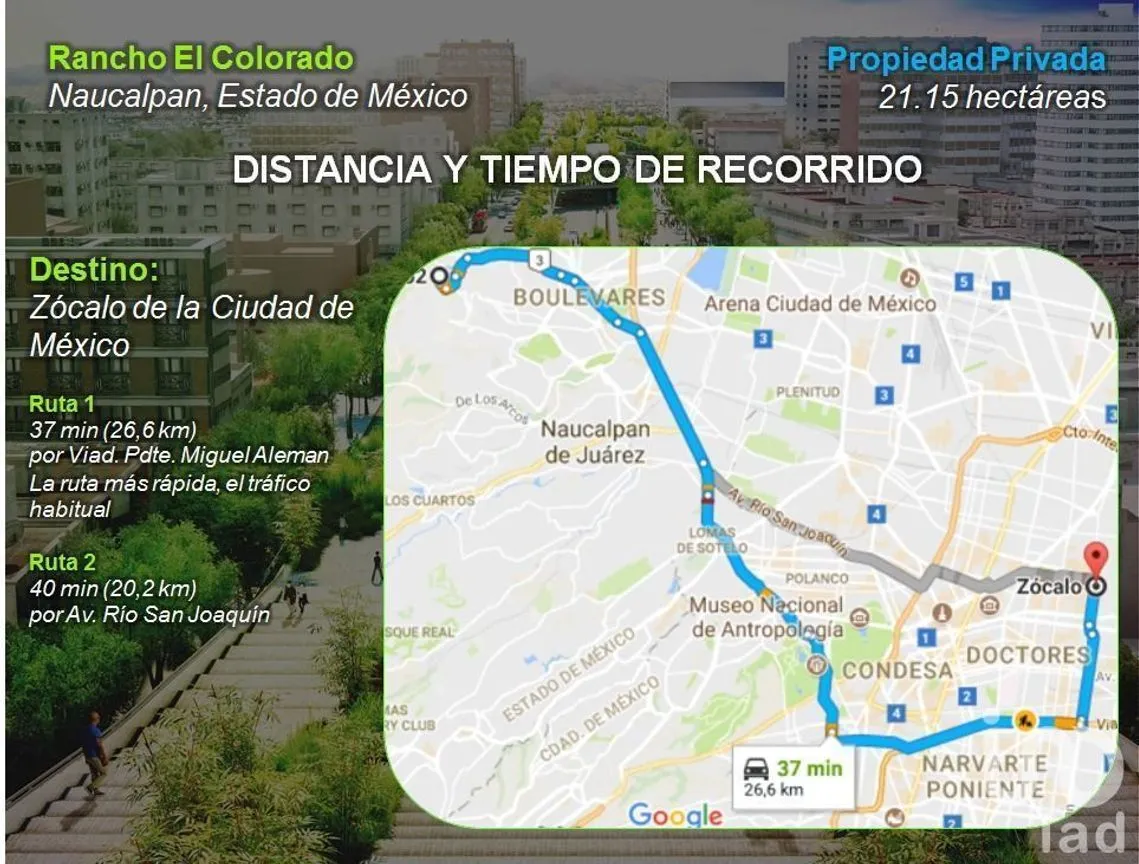 Terreno en Venta en San Mateo Nopala, Naucalpan de Juárez, Estado De México | NEX-231146 | iad México | Foto 2 de 8