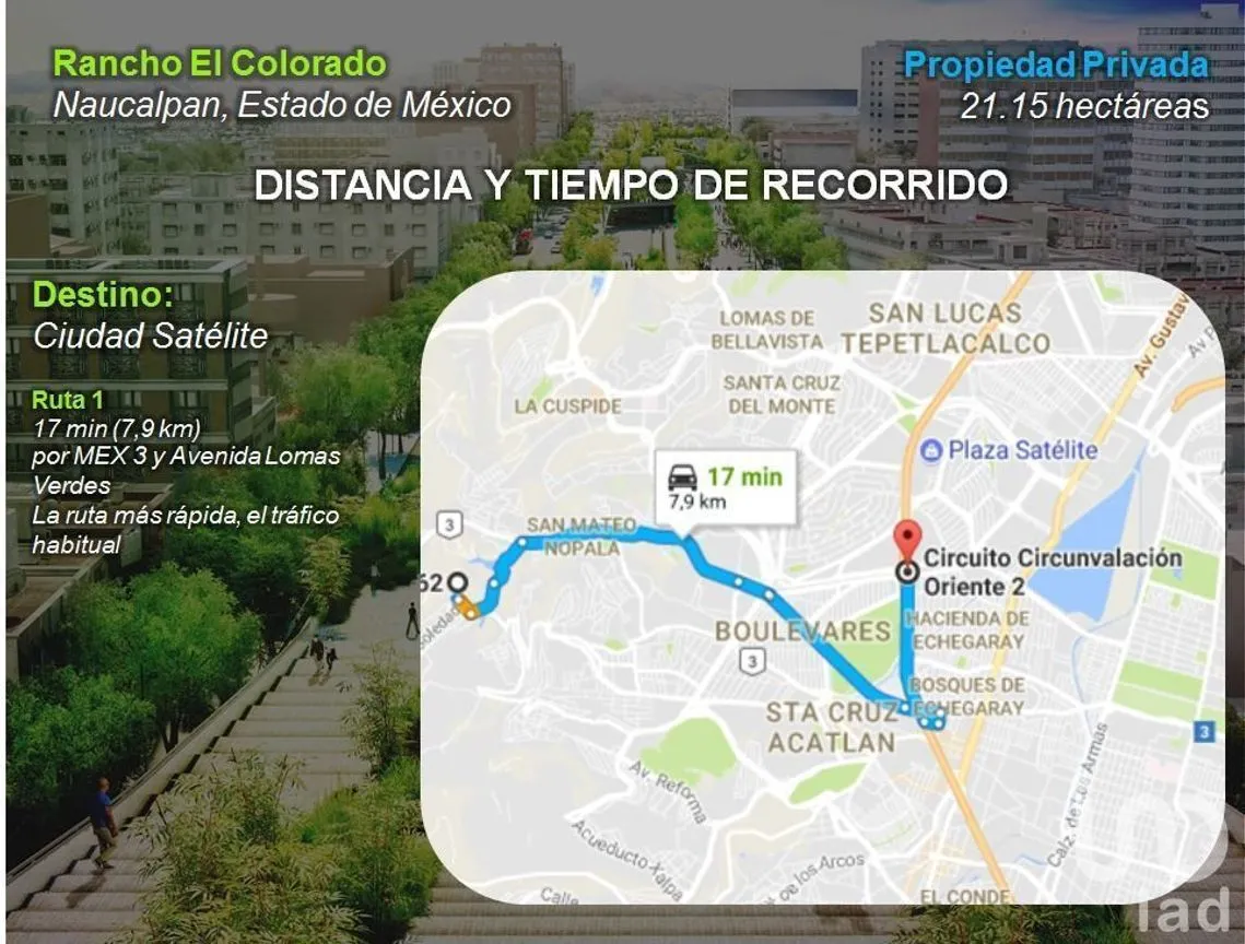 Terreno en Venta en San Mateo Nopala, Naucalpan de Juárez, Estado De México | NEX-231146 | iad México | Foto 3 de 8
