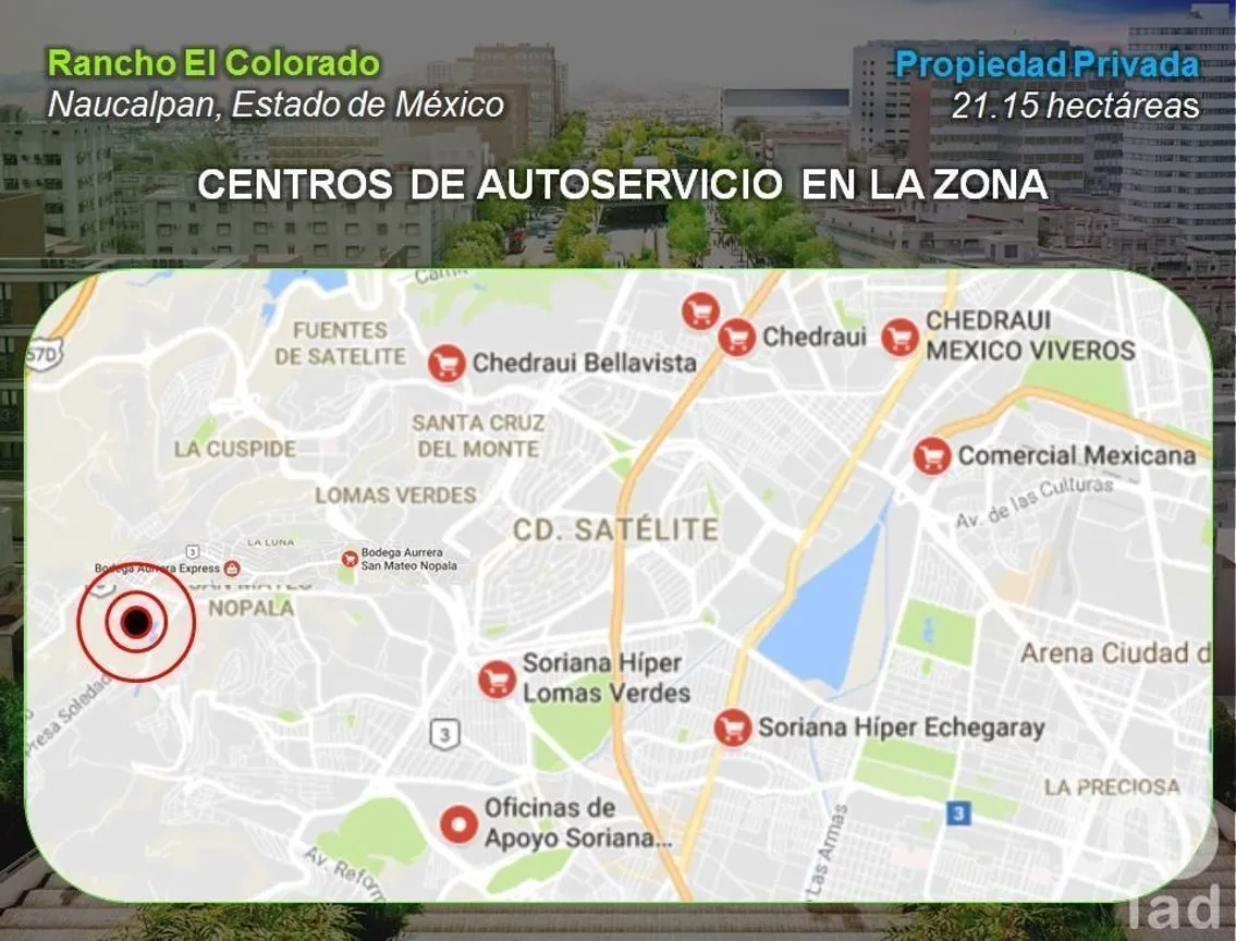 Terreno en Venta en San Mateo Nopala, Naucalpan de Juárez, Estado De México | NEX-231146 | iad México | Foto 6 de 8