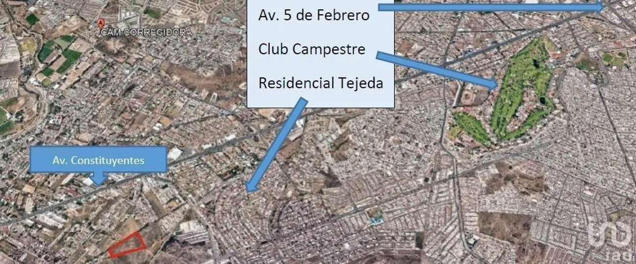 Terreno en Venta en Los Olvera, Corregidora, Querétaro | NEX-231161 | iad México | Foto 1 de 5