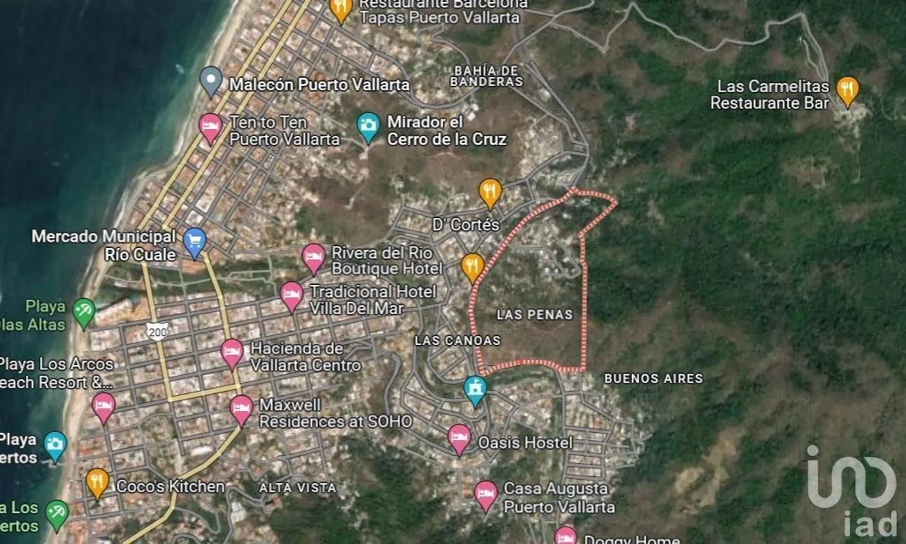 Terreno en Venta en Las Peñas, Puerto Vallarta, Jalisco | NEX-231233 | iad México | Foto 2 de 3