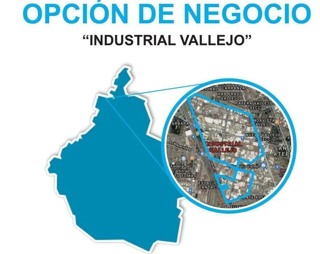 Terreno en Venta en Industrial Vallejo, Azcapotzalco, Ciudad de México | NEX-231237 | iad México | Foto 1 de 4