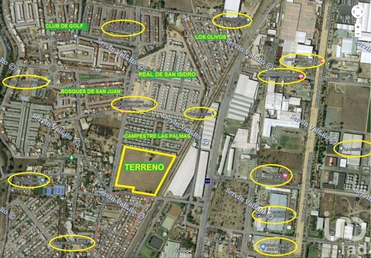 Terreno en Venta en La Guitarrilla, San Juan del Río, Querétaro | NEX-231249 | iad México | Foto 3 de 5