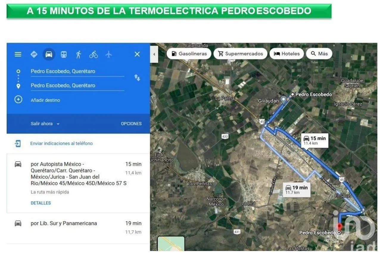 Terreno en Venta en Pedro Escobedo Centro, Pedro Escobedo, Querétaro | NEX-231259 | iad México | Foto 9 de 16