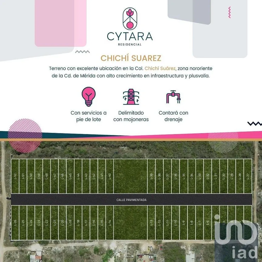 Terreno en Venta en Chichi Suárez, Mérida, Yucatán | NEX-285122 | iad México | Foto 5 de 5
