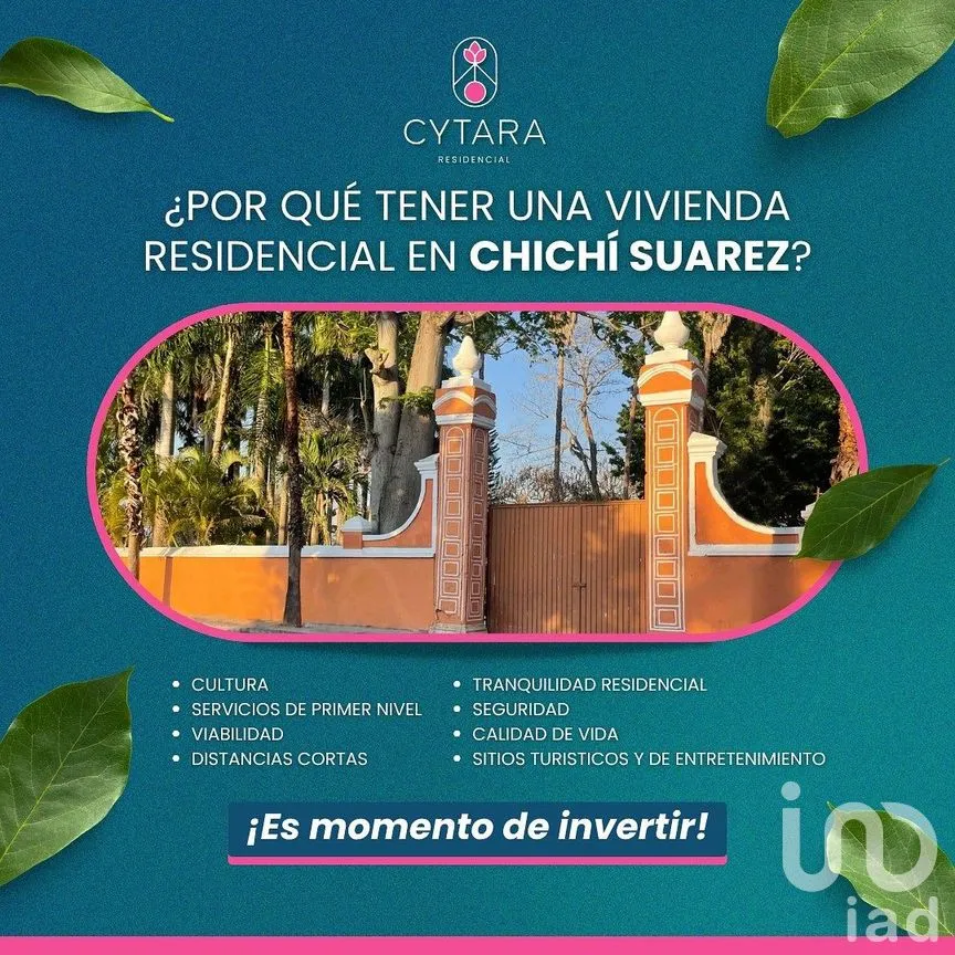 Terreno en Venta en Chichi Suárez, Mérida, Yucatán | NEX-285122 | iad México | Foto 1 de 5