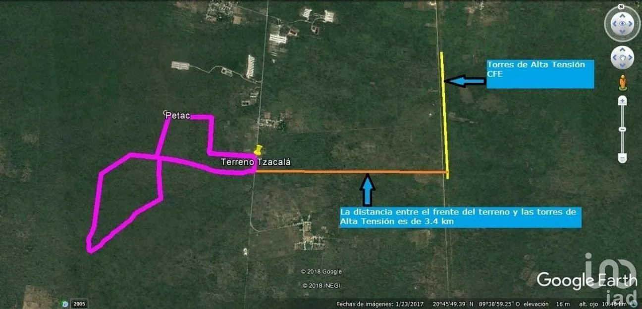 Terreno en Venta en San Antonio Tzacalá, Mérida, Yucatán | NEX-228529 | iad México | Foto 3 de 3