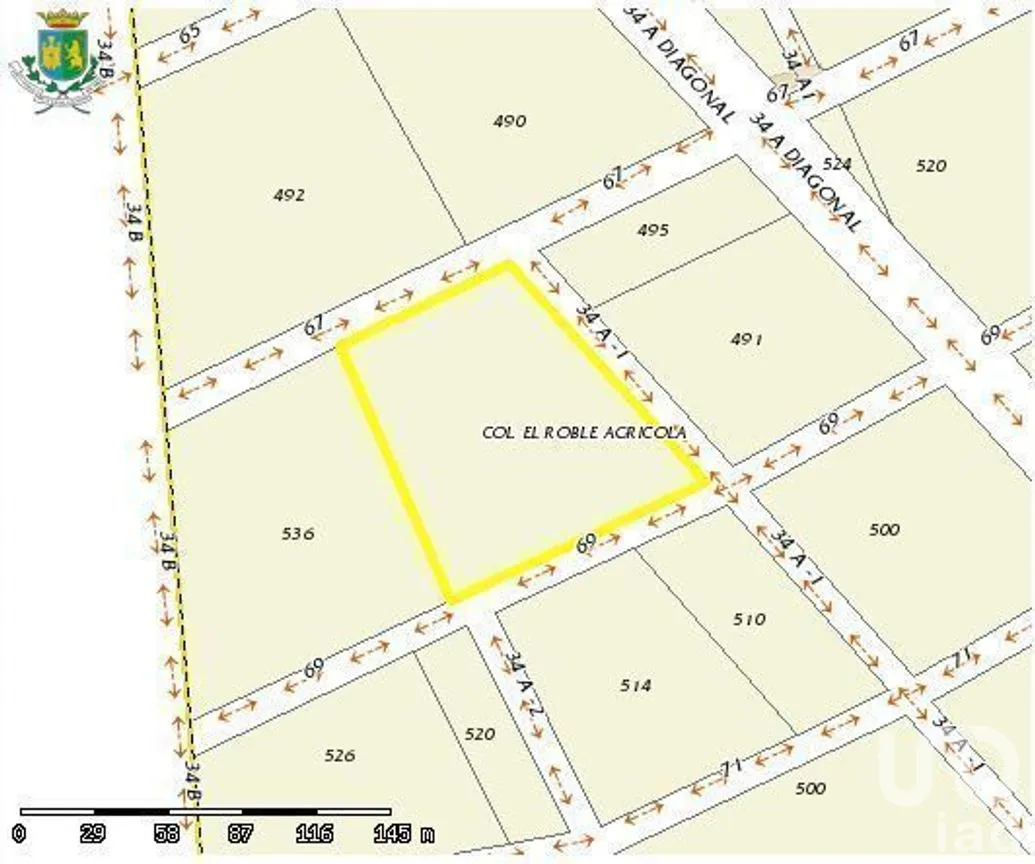 Terreno en Venta en El Roble Agrícola, Mérida, Yucatán | NEX-228530 | iad México | Foto 2 de 4