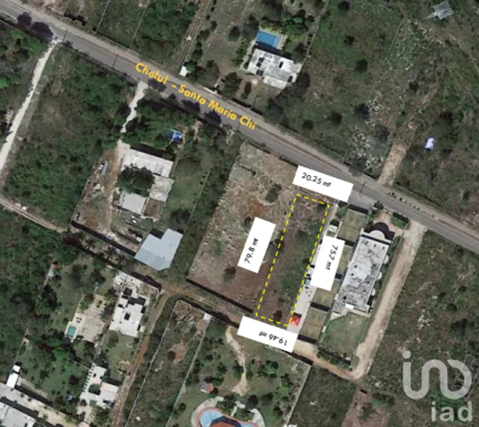 Terreno en Venta en Sitpach, Mérida, Yucatán | NEX-228583 | iad México | Foto 3 de 3