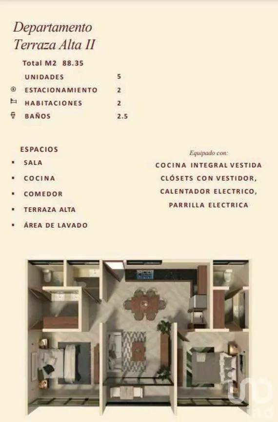 Departamento en Venta en Temozon Norte, Mérida, Yucatán | NEX-228586 | iad México | Foto 12 de 13