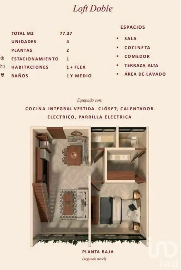 Departamento en Venta en Temozon Norte, Mérida, Yucatán | NEX-228586 | iad México | Foto 8 de 13