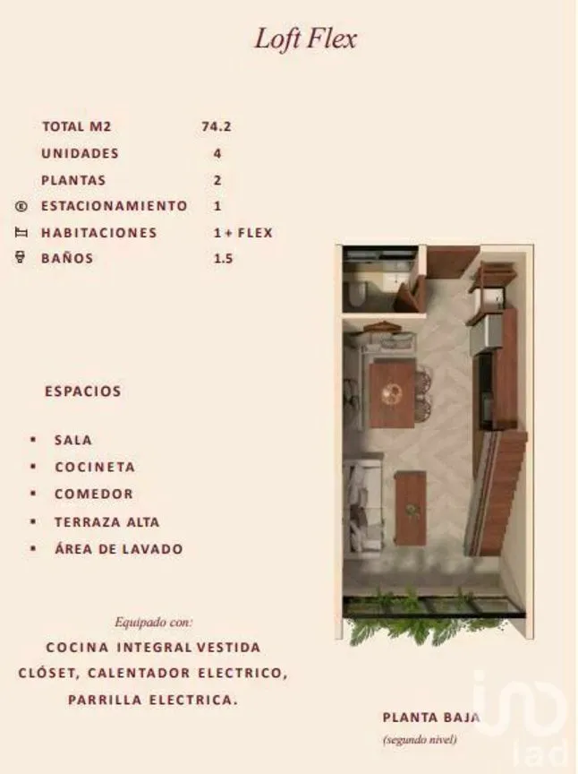 Departamento en Venta en Temozon Norte, Mérida, Yucatán | NEX-228586 | iad México | Foto 10 de 13