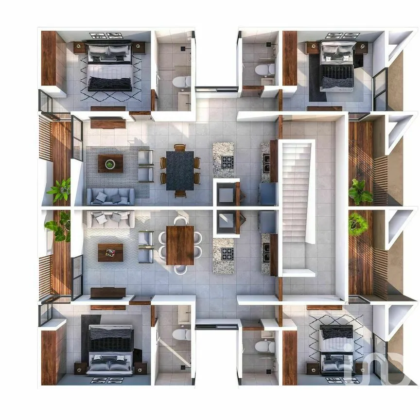 Departamento en Venta en Santa Gertrudis Copo, Mérida, Yucatán | NEX-228595 | iad México | Foto 6 de 7