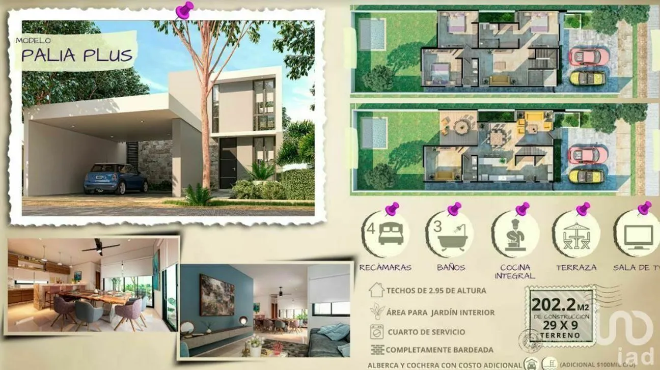 Casa en Venta en Dzityá, Mérida, Yucatán | NEX-228603 | iad México | Foto 3 de 7