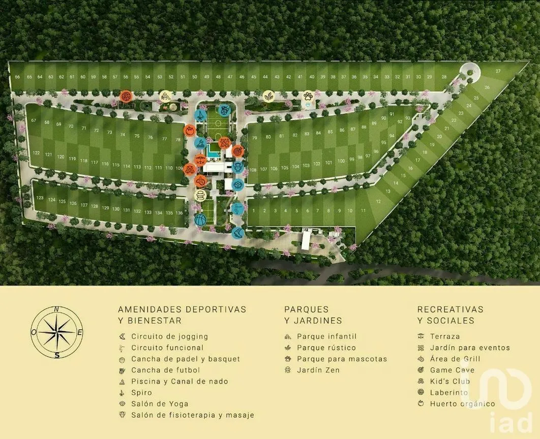 Terreno en Venta en Tamanché, Mérida, Yucatán | NEX-228606 | iad México | Foto 11 de 11
