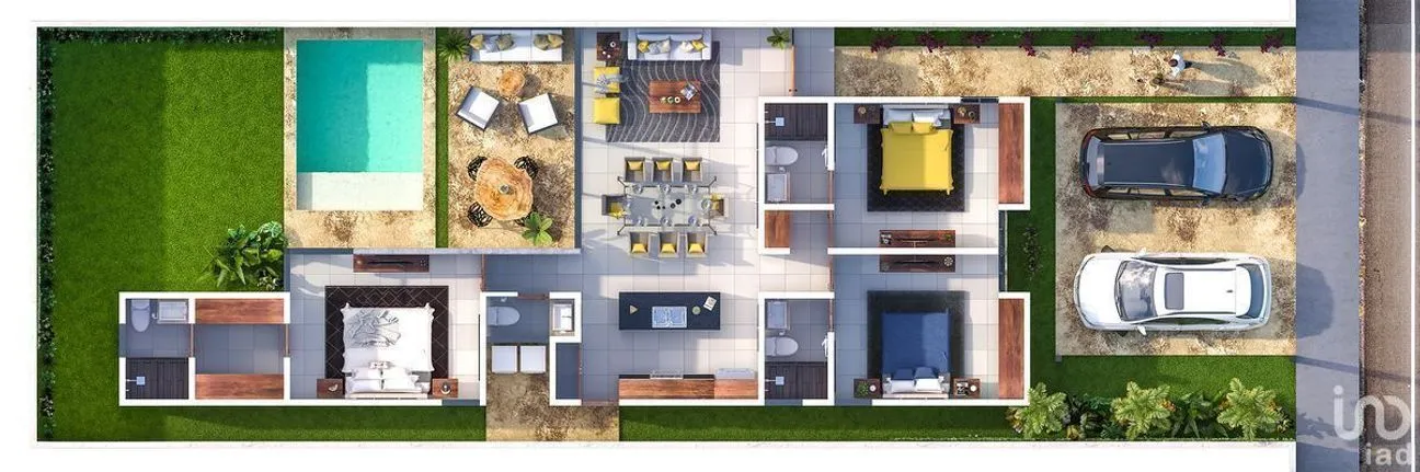 Casa en Venta en Conkal, Conkal, Yucatán | NEX-228607 | iad México | Foto 6 de 6