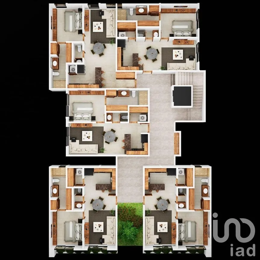Departamento en Venta en Santa Gertrudis Copo, Mérida, Yucatán | NEX-228618 | iad México | Foto 12 de 12