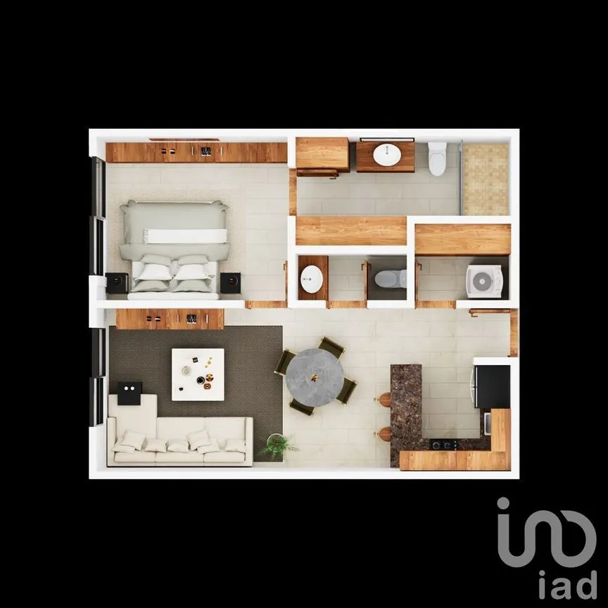 Departamento en Venta en Santa Gertrudis Copo, Mérida, Yucatán | NEX-228618 | iad México | Foto 8 de 12