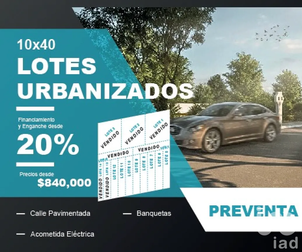 Terreno en Venta en Dzityá, Mérida, Yucatán | NEX-228647 | iad México | Foto 1 de 3
