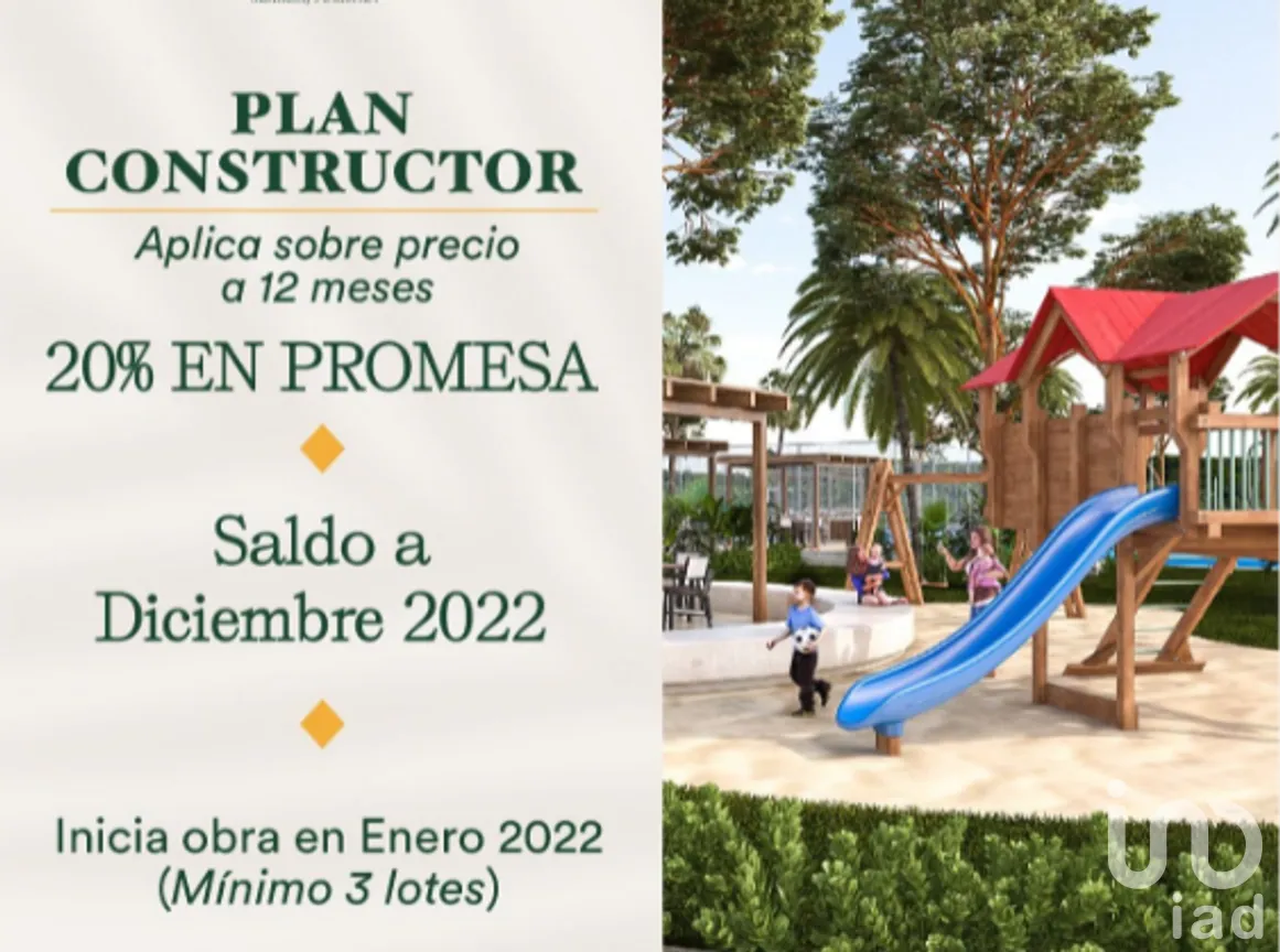Terreno en Venta en Tamanché, Mérida, Yucatán | NEX-228654 | iad México | Foto 3 de 12