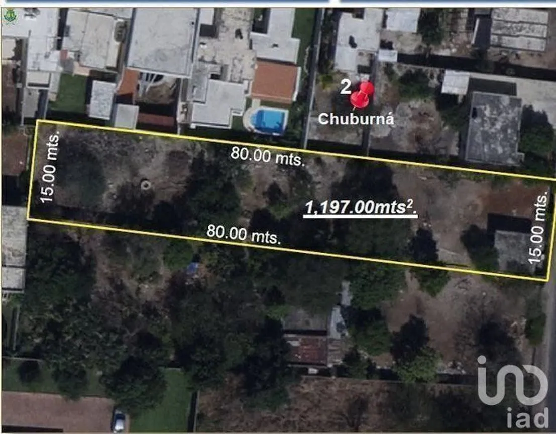 Terreno en Venta en Chuburna de Hidalgo III, Mérida, Yucatán | NEX-228667 | iad México | Foto 3 de 5