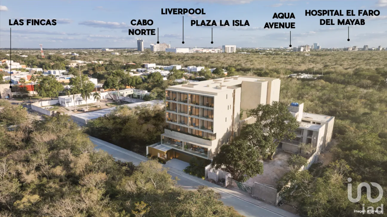 Departamento en Venta en Temozon Norte, Mérida, Yucatán | NEX-230630 | iad México | Foto 5 de 6