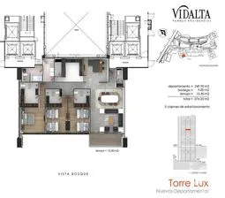 NEX-268437 - Departamento en Venta, con 3 recamaras, con 3 baños, con 249.9 m2 de construcción en Lomas del Chamizal, CP 05129, Ciudad de México.
