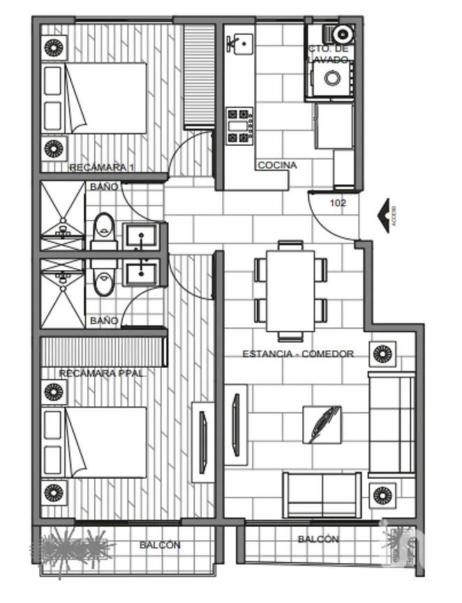 Departamento en Venta en Portales Sur, Benito Juárez, Ciudad de México | NEX-230999 | iad México | Foto 24 de 24