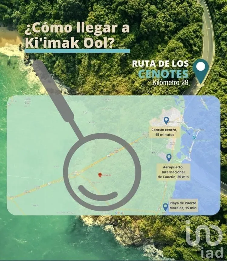 Terreno en Venta en Leona Vicario, Puerto Morelos, Quintana Roo | NEX-231019 | iad México | Foto 4 de 9
