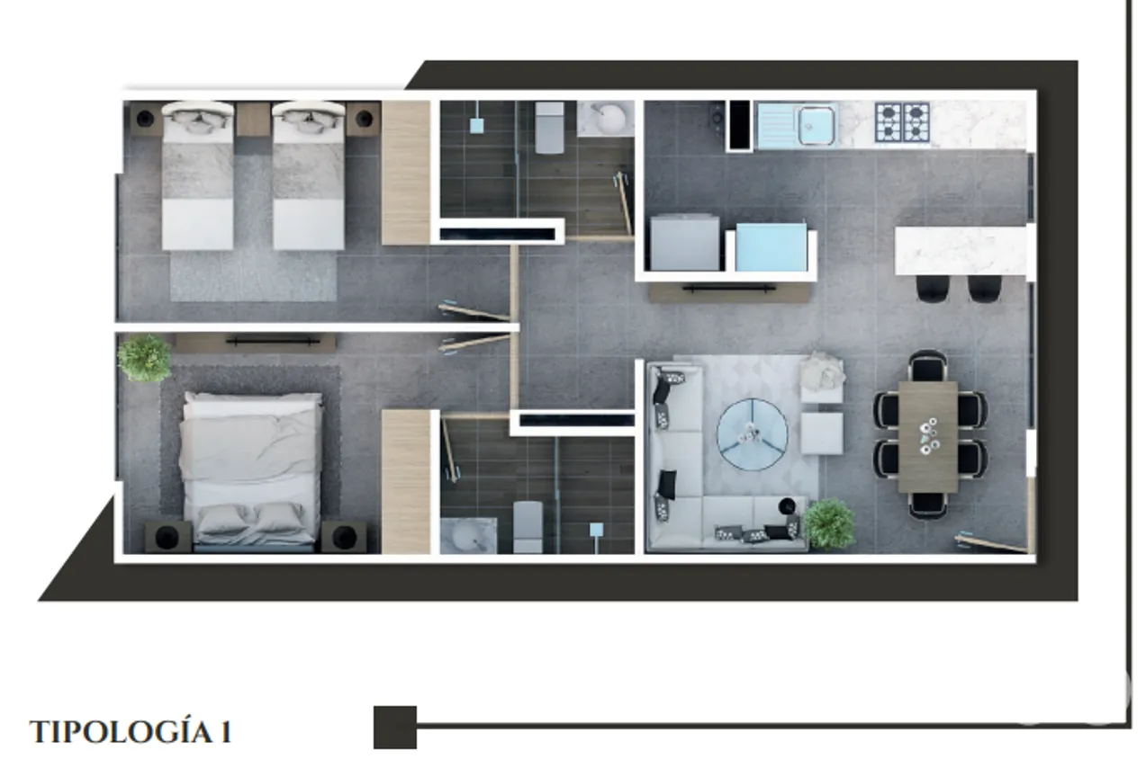 Departamento en Venta en Portales Norte, Benito Juárez, Ciudad de México | NEX-231860 | iad México | Foto 8 de 9