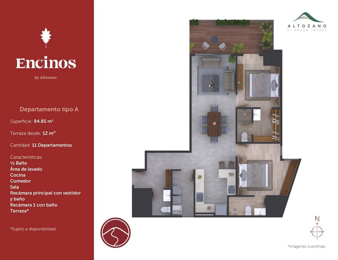 Departamento en Venta en Altozano el Nuevo Juárez, Juárez, Chihuahua | NEX-148240 | iad México | Foto 10 de 11