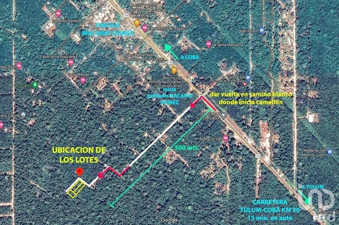 Terreno en Venta en Macario Gómez, Tulum, Quintana Roo | NEX-271258 | iad México | Foto 8 de 15