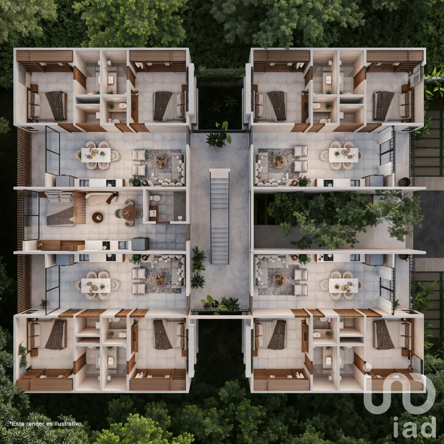 Departamento en Venta en Temozon Norte, Mérida, Yucatán | NEX-231268 | iad México | Foto 3 de 10