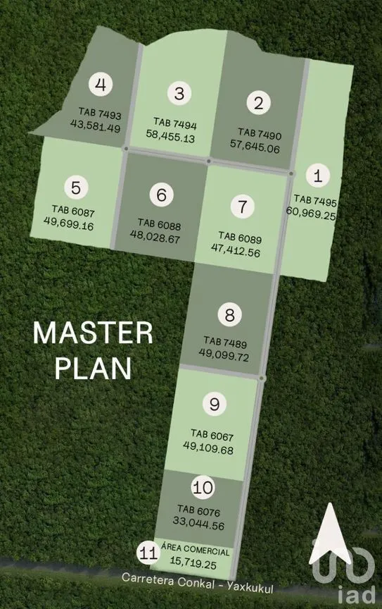 Terreno en Venta en Yaxkukul, Yaxkukul, Yucatán | NEX-268672 | iad México | Foto 2 de 2