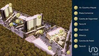 NEX-268687 - Departamento en Venta, con 2 recamaras, con 1 baño en Dzibilchaltún, CP 97305, Yucatán.