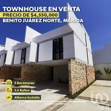 NEX-268801 - Casa en Venta, con 3 recamaras, con 3 baños, con 175 m2 de construcción en Benito Juárez Nte, CP 97119, Yucatán.