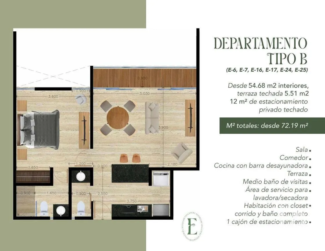Departamento en Venta en Maya, Mérida, Yucatán | NEX-268819 | iad México | Foto 12 de 27