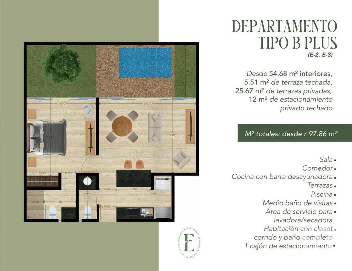 Departamento en Venta en Maya, Mérida, Yucatán | NEX-268819 | iad México | Foto 13 de 27