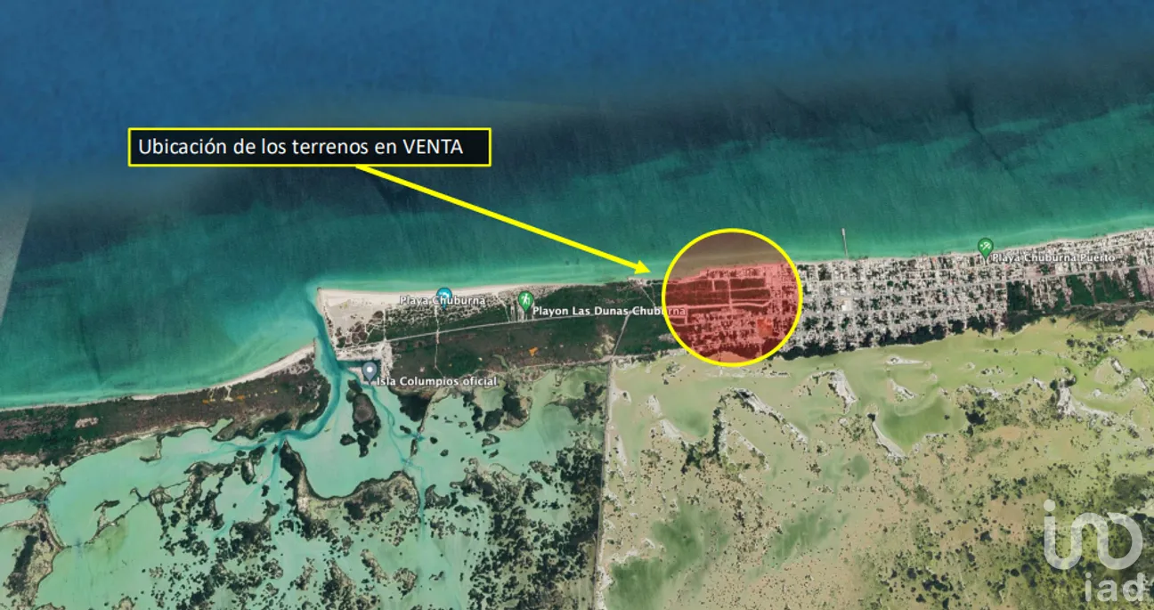 Terreno en Venta en Chuburna Puerto, Progreso, Yucatán | NEX-268859 | iad México | Foto 1 de 3