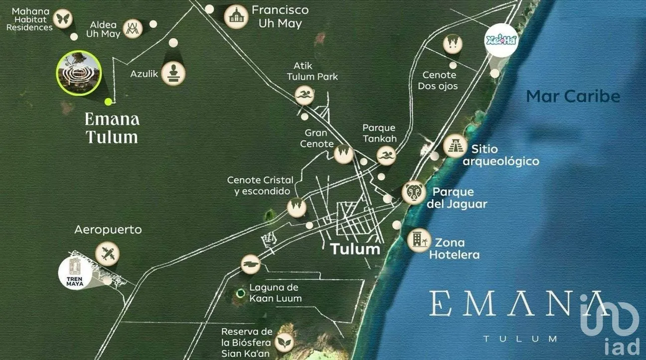 Terreno en Venta en Tulum Centro, Tulum, Quintana Roo | NEX-268882 | iad México | Foto 3 de 6