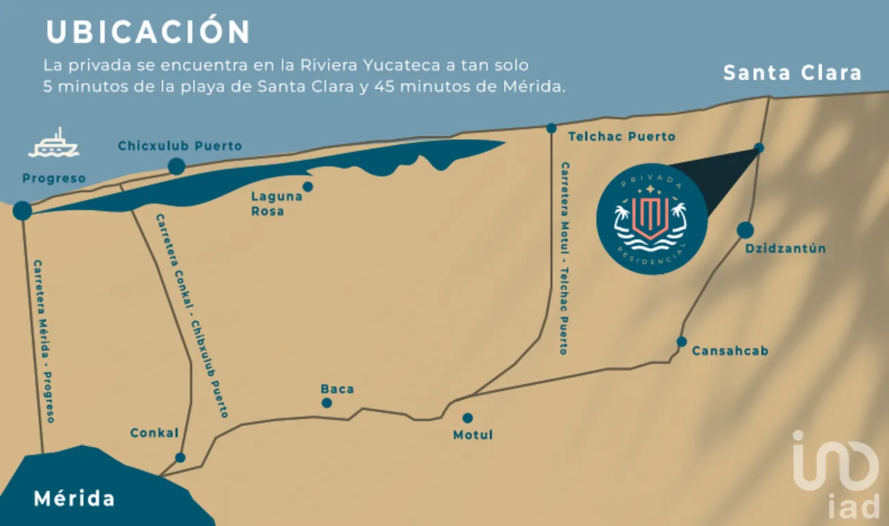Terreno en Venta en Santa Clara, Dzidzantún, Yucatán | NEX-270260 | iad México | Foto 2 de 2