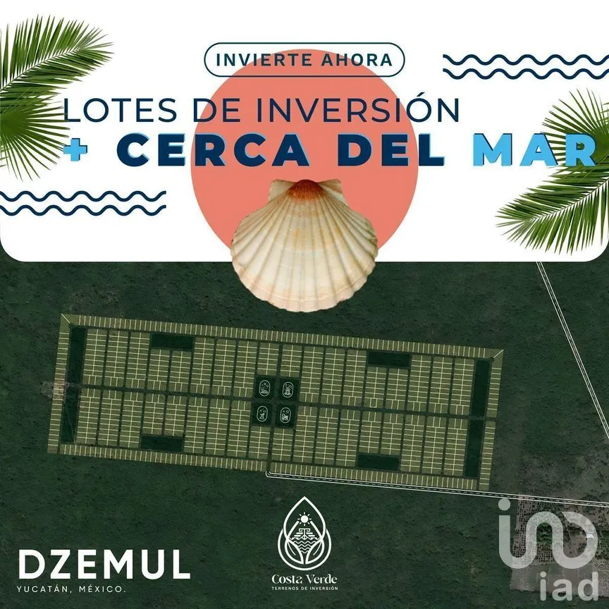 Terreno en Venta en Dzemul, Dzemul, Yucatán | NEX-270593 | iad México | Foto 2 de 7