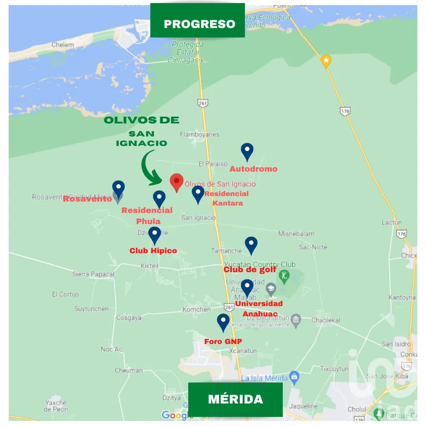 Terreno en Venta en San Ignacio, Progreso, Yucatán | NEX-270610 | iad México | Foto 6 de 7
